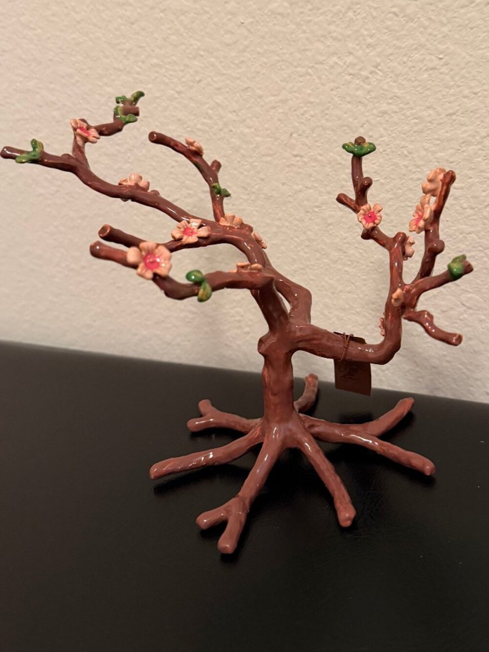 Lucky Brand Jewelry tree - glazed, flowers (NWT)